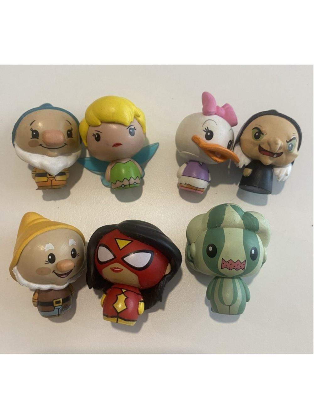 Funko Mystery Minis Lot of 7 Disney Marvel Steven Universe Loose Vinyl Figures